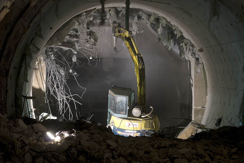 Baudokumentation der Nord-Süd Stadtbahn Köln, Tunnelbauarbeiten